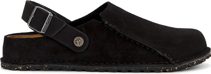 BIRKENSTOCK Lutry 365 Suede in Black