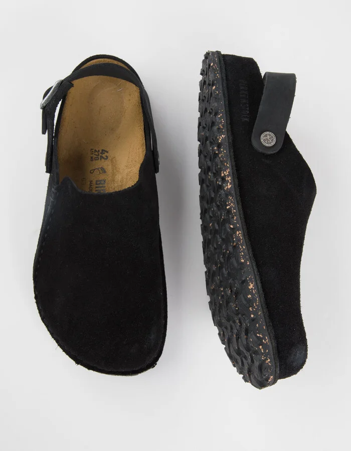 BIRKENSTOCK Lutry Premium Suede Mens Clogs - Image 5