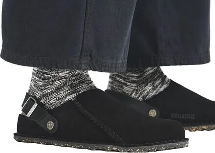 Birkenstock Lutry Suede Clog - Men's - Image 8