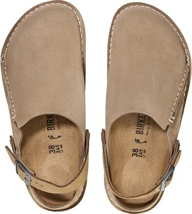 Birkenstock Lutry Suede Narrow Clog - Women's - Image 6
