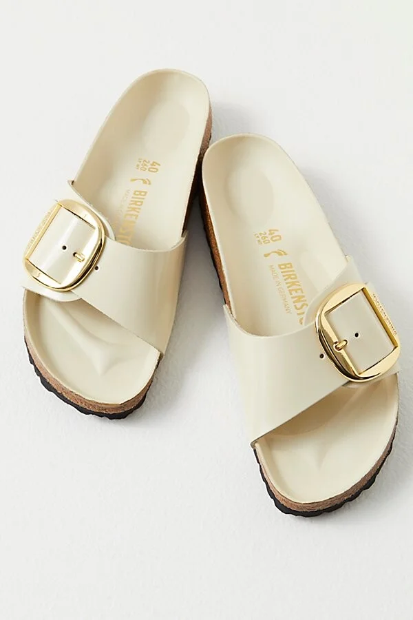 Birkenstock Madrid Big Buckle High Shine Sandals