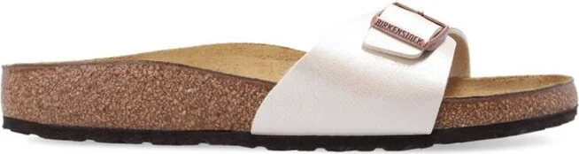 Birkenstock Madrid Buckle Detailed Slip-On Sandals