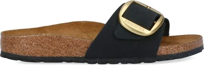 Birkenstock Madrid Buckle-Detailed Slip-On Sandals