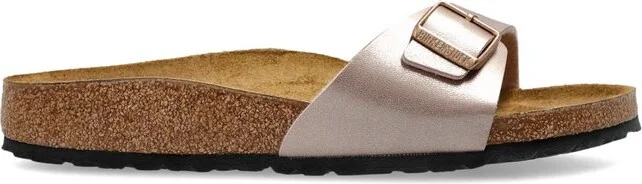 Birkenstock Madrid Metallic Effect Slip-On Sandals
