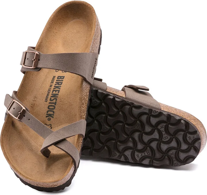 BIRKENSTOCK Mayari Womens Mocha Sandals - Image 3