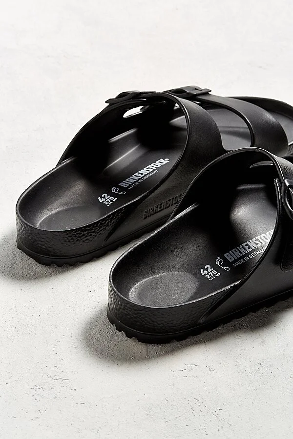 Birkenstock Men's Arizona EVA Sandal in Black - Image 4