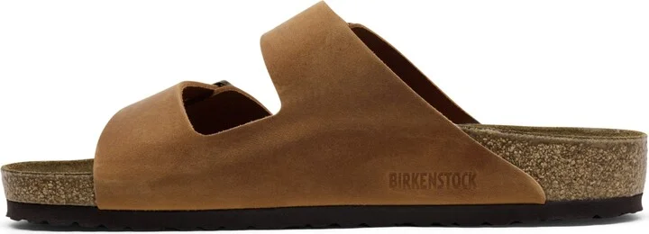 Birkenstock Men's Arizona Leather Two-Strap Sandals from Finish Line - Image 2