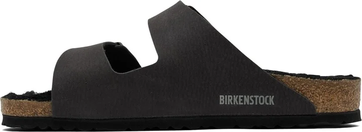 Birkenstock Men's Arizona Shearling Microfiber Sandals from Finish Line - Image 3