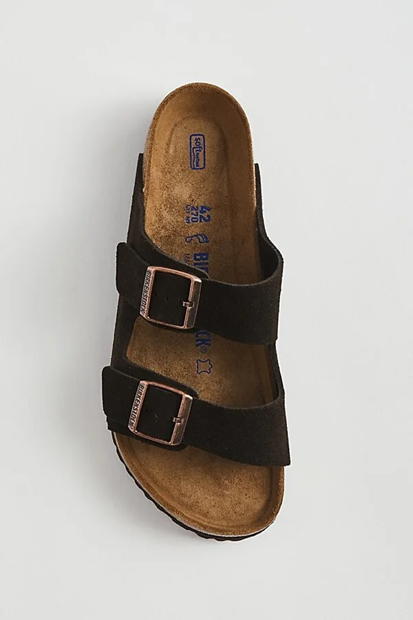 Birkenstock Men's Arizona Soft Footbed Sandal in Mink at Urban Outfitters - Image 11