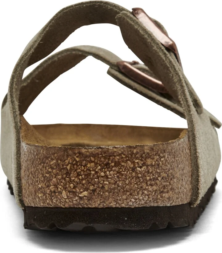Birkenstock Men's Arizona Suede Leather Soft Footbed Casual Sandals from Finish Line - Image 4