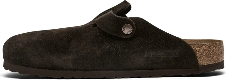 Birkenstock Men's Boston Soft Footbed Suede Leather Clogs from Finish Line - Image 10