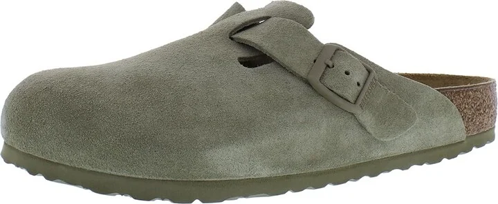 Birkenstock Men's Boston-Suede Clog