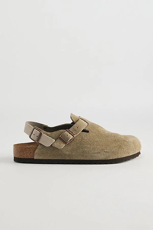 Birkenstock Men's Tokio Clog in Taupe - Image 2