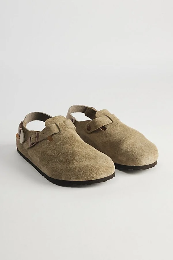 Birkenstock Men's Tokio Clog in Taupe - Image 3