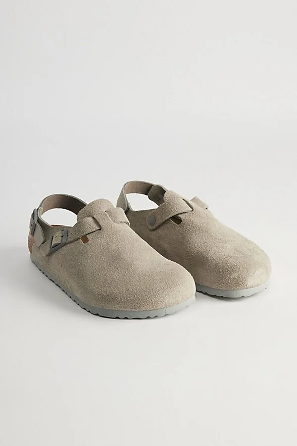 Birkenstock Men's Tokio Clog in Taupe - Image 8