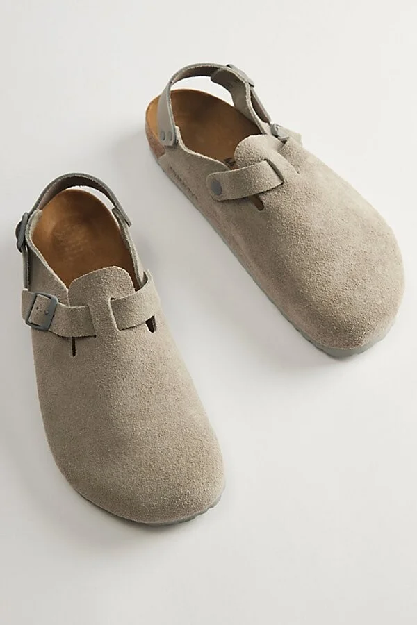 Birkenstock Men's Tokio Clog in Taupe - Image 10