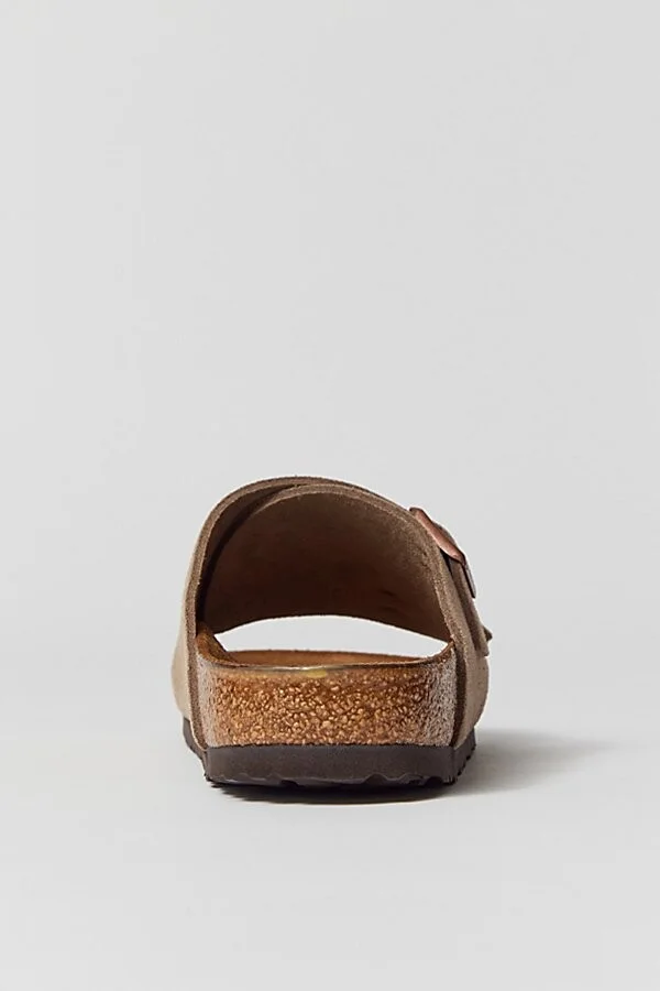 Birkenstock Men's Zurich Slide Sandal in Taupe - Image 3
