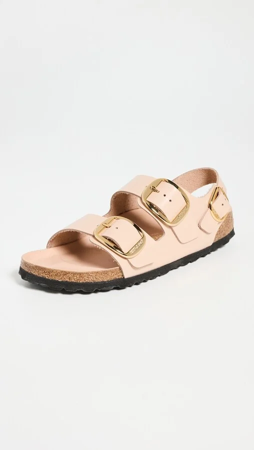 Birkenstock Milano Big Buckle High Shine Sandals - Image 2