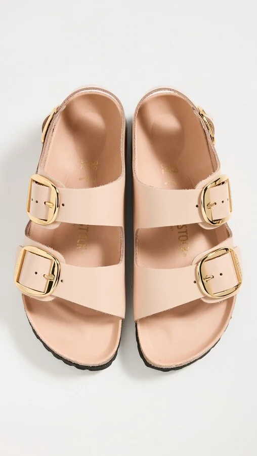 Birkenstock Milano Big Buckle High Shine Sandals - Image 4