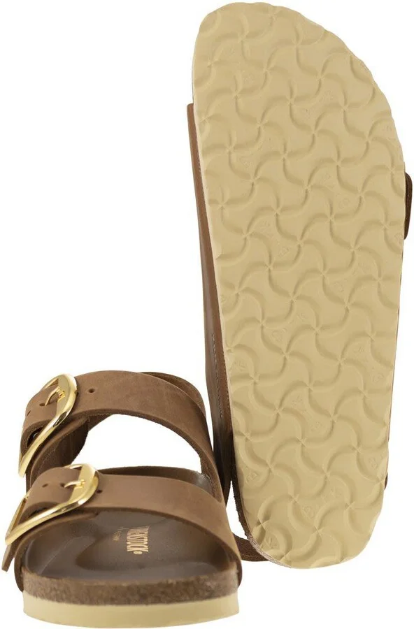 Birkenstock Milano Big Buckle - Oiled Leather Sandal - Image 5