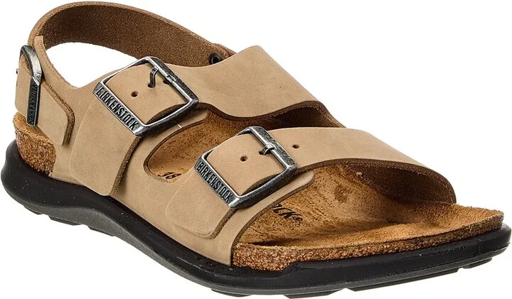 Birkenstock Milano Crosstown Waxy Leather Sandal