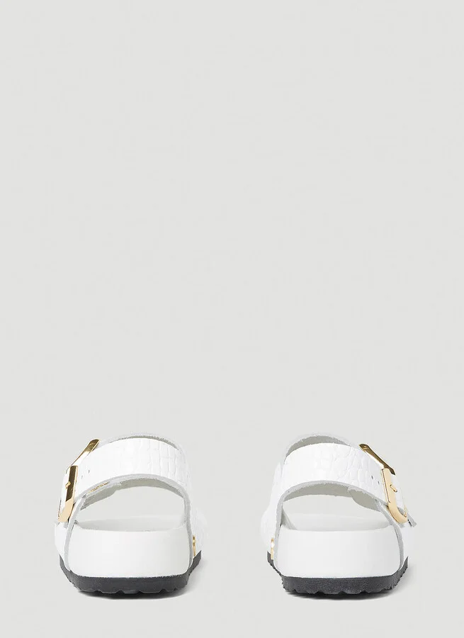 Birkenstock Milano Embossed Sandals - Woman Sandals White Eu - 35 - Image 4