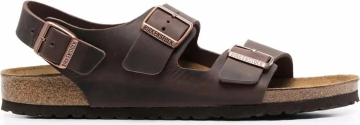 Birkenstock Milano Habana, Oiled Leather Shoes
