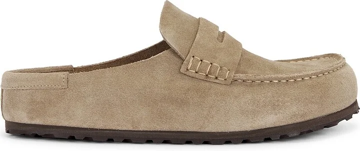 BIRKENSTOCK Naples Wrapped Bold Grip Loafer in Brown