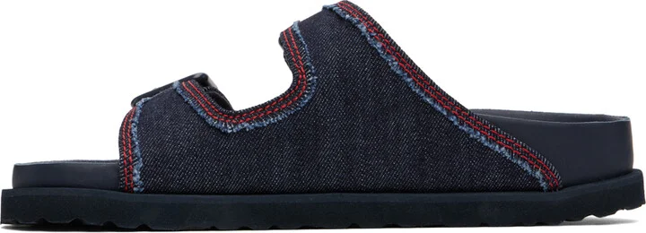 Birkenstock Navy 1774 Arizona Denim Sandals - Image 3