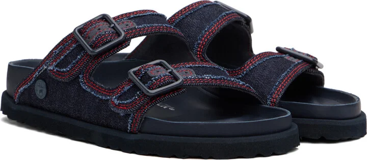Birkenstock Navy 1774 Arizona Denim Sandals - Image 4
