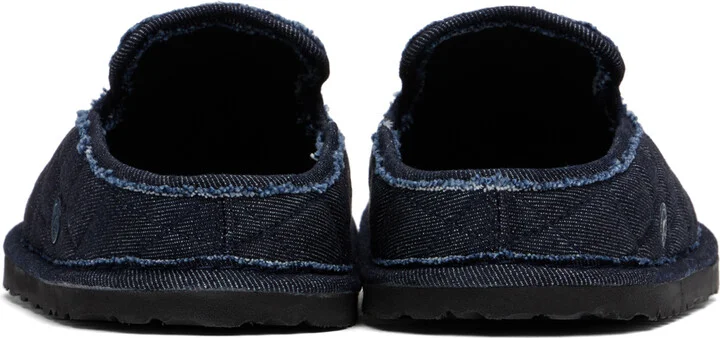 Birkenstock Navy 1774 Eliscu Denim Slip-On Loafers - Image 2