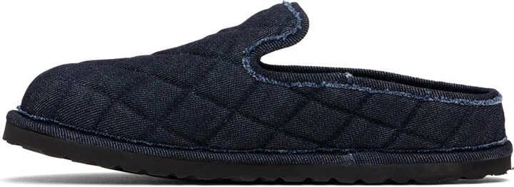 Birkenstock Navy 1774 Eliscu Denim Slip-On Loafers - Image 3
