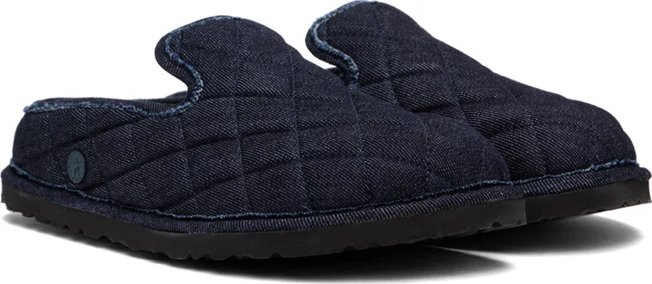 Birkenstock Navy 1774 Eliscu Denim Slip-On Loafers - Image 4
