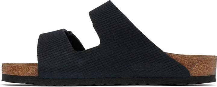 Birkenstock Navy Regular Arizona Sandals - Image 3