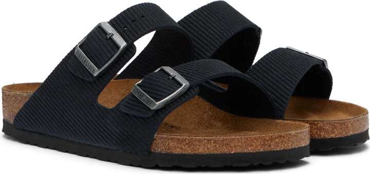 Birkenstock Navy Regular Arizona Sandals - Image 4
