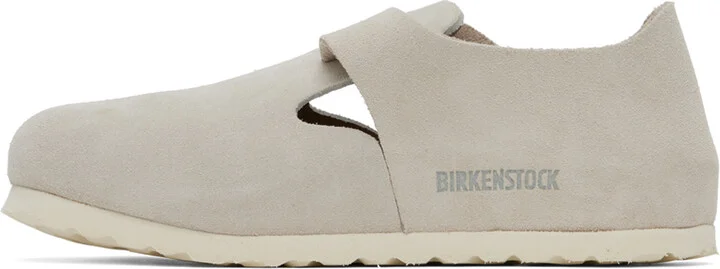 Birkenstock Off-White Narrow London Loafers - Image 3