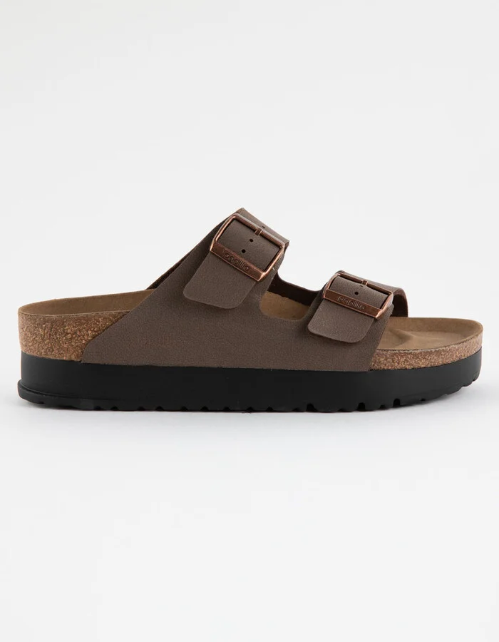 BIRKENSTOCK Papillio Arizona Vegan Flex Womens Platform Sandals - Image 2
