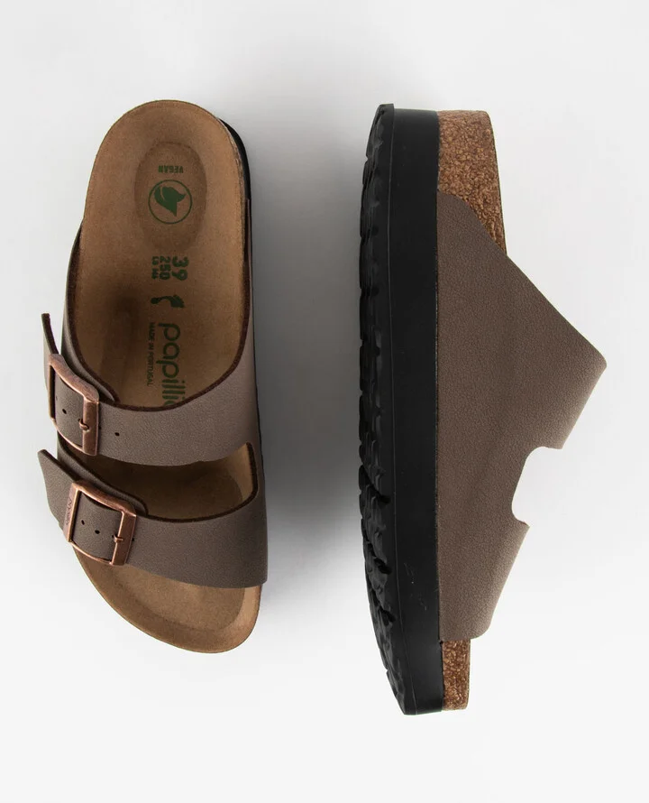 BIRKENSTOCK Papillio Arizona Vegan Flex Womens Platform Sandals - Image 5