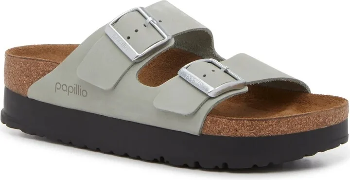 Birkenstock Papillio by Birkenstock Arizona Platform Slide Sandal