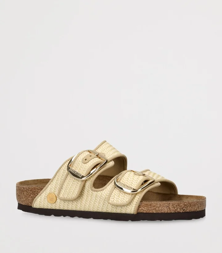 Birkenstock Raffia Arizona Sandals - Image 3
