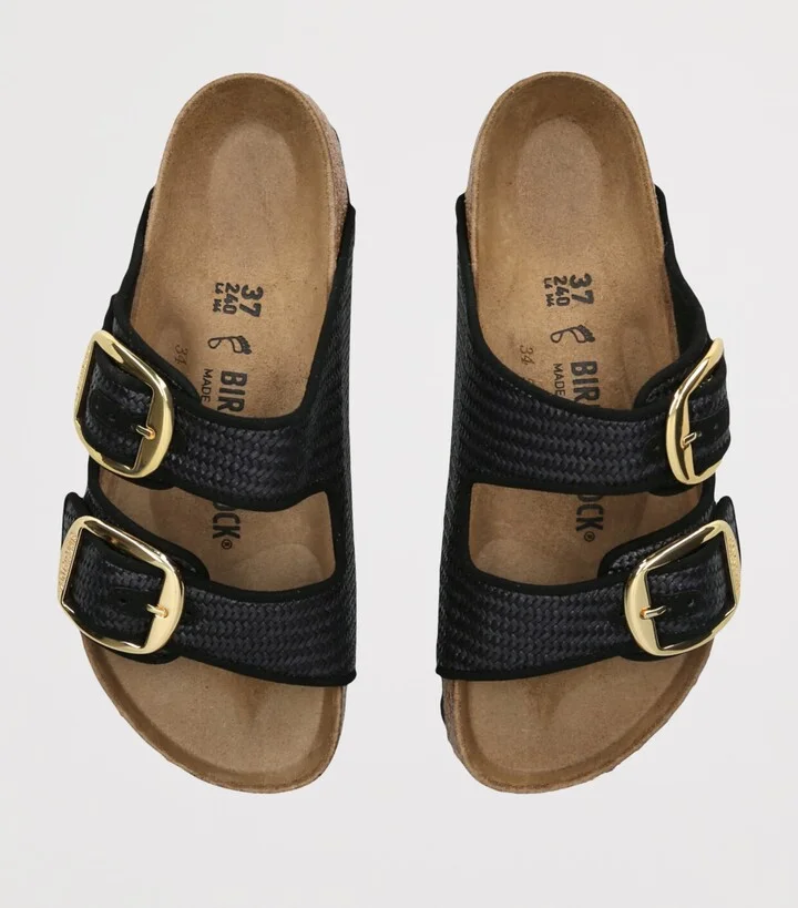 Birkenstock Raffia Arizona Sandals - Image 4
