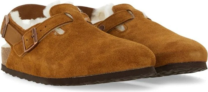 Birkenstock Shearling "Tokyo" Sandal - Image 2