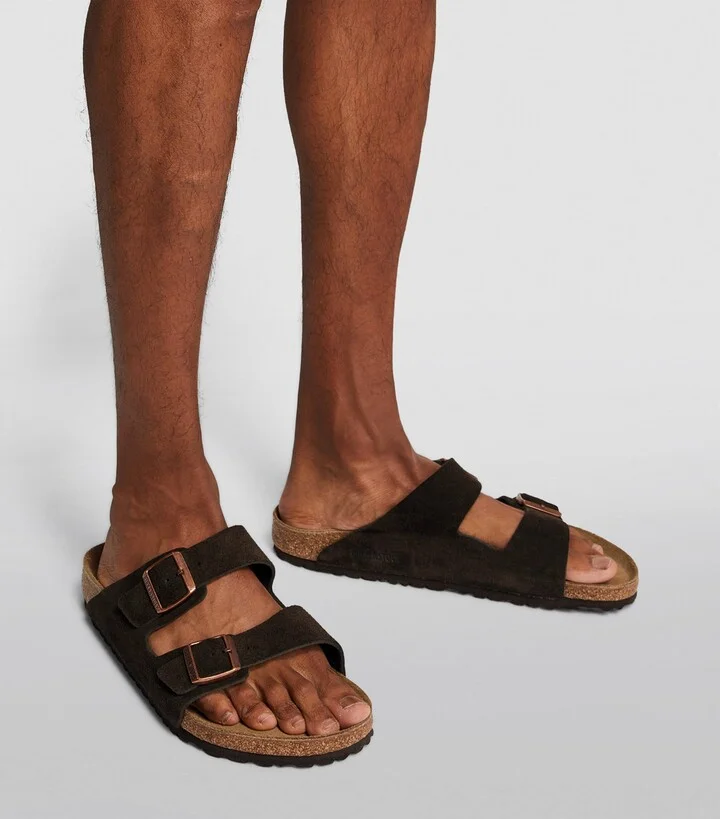 Birkenstock Suede Arizona Sandals - Image 6