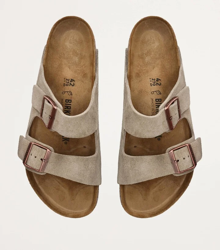 Birkenstock Suede Arizona Sandals - Image 6