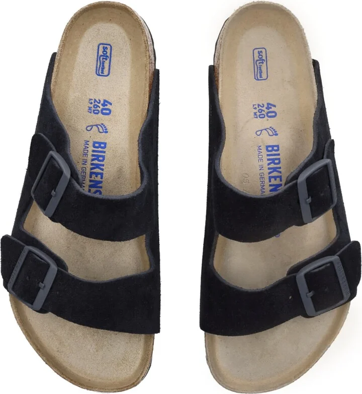 Birkenstock Suede Arizona Sfb Sandals - Image 4