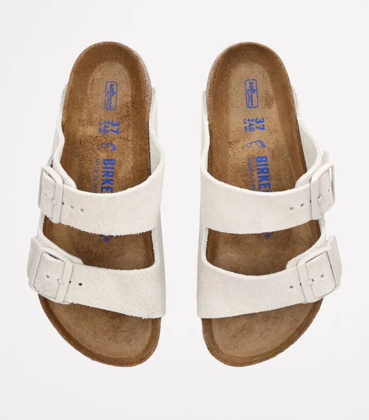 Birkenstock Suede Arizona Sfb Sandals - Image 5