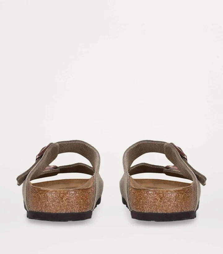 Birkenstock Suede Arizona Slides - Image 4
