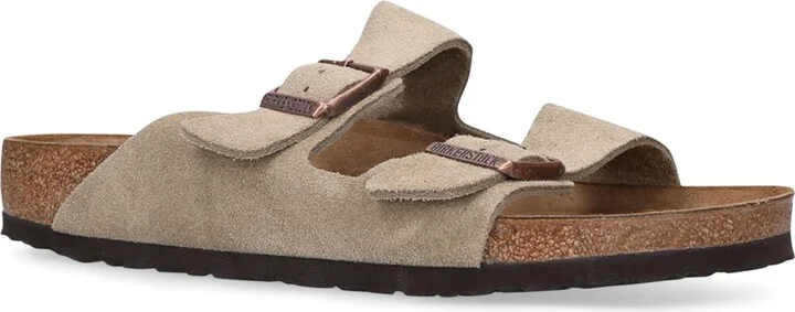 Birkenstock Suede Arizona Slides