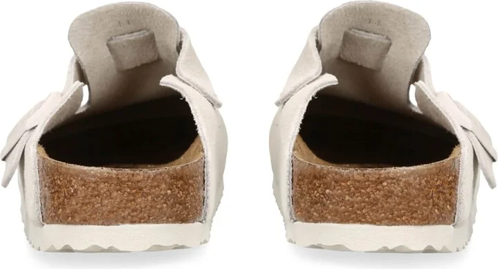 Birkenstock Suede Boston Clogs - Image 2