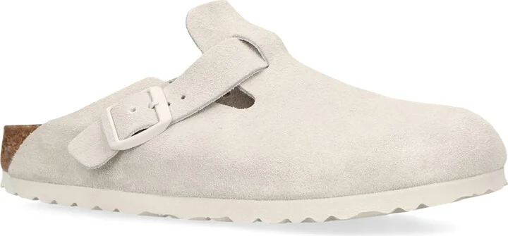 Birkenstock Suede Boston Clogs - Image 3